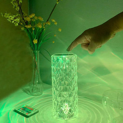 Noctis Crystal - Elegant Crystal Lamp - Shining Room