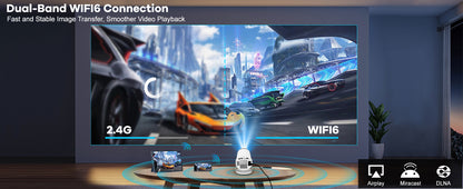 Pocket Cine - Ultra HD 4K Mini Projector - Shining Room